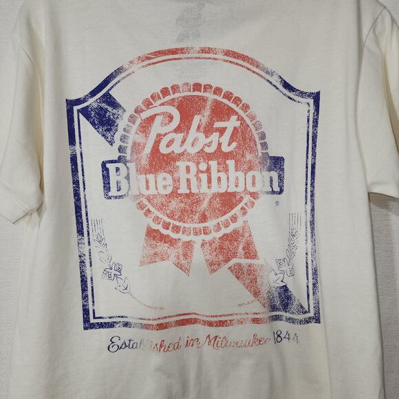 Pabst blue ribbon beer men's medium shirt - Picture 3 of 6